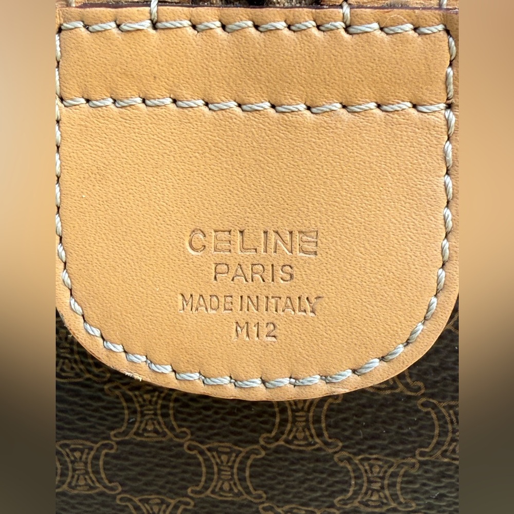 🤎 Celine Macadam Small Boston Duffle Bag - Picture 8 of 13